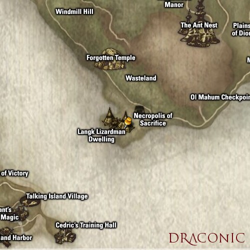 Карта расположения Langk Matriarch Rashkos