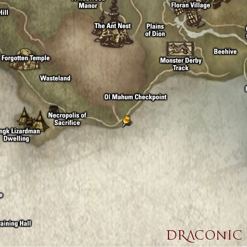 Карта расположения Serpent Demon Bifrons